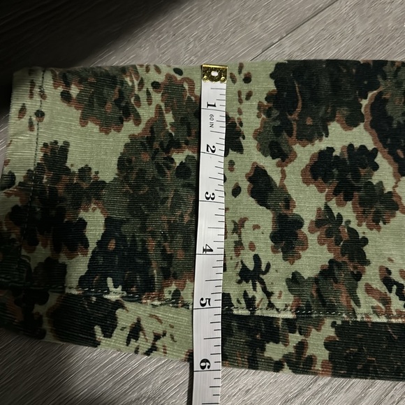 Pilcro Anthropologie Green and Black corduroy Pants size 30 - Picture 11 of 11
